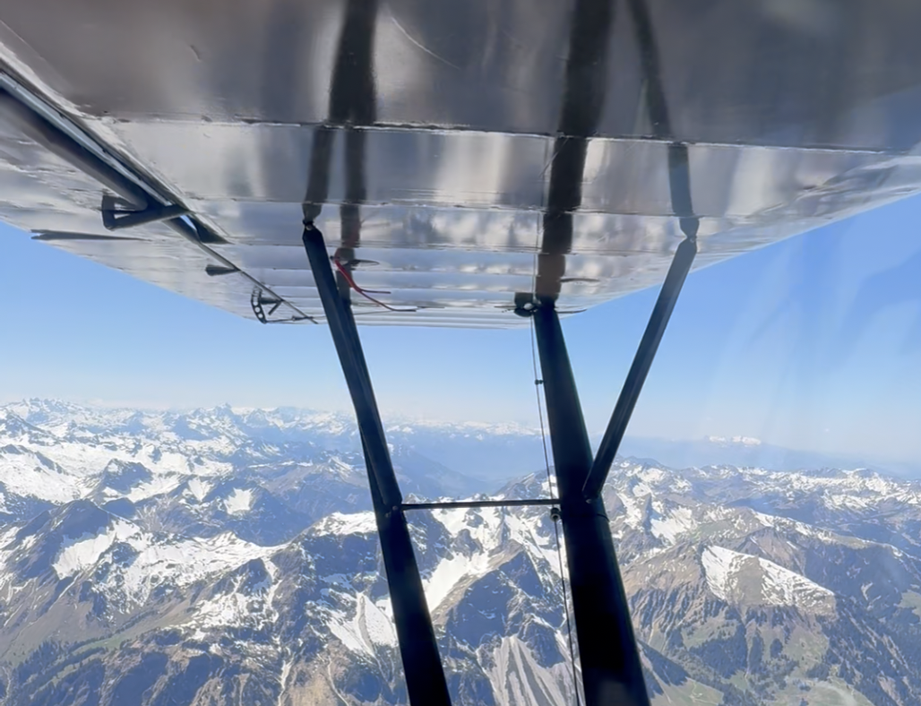 Segelfliegen in den Alpen – mit der Super Cub